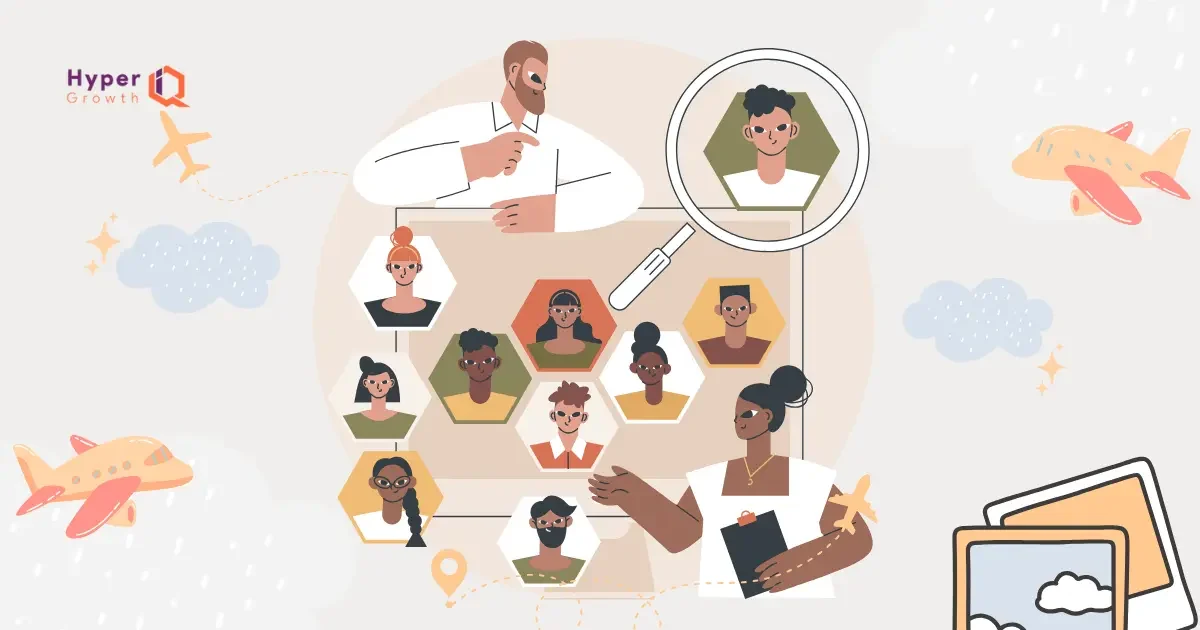 Ensure Brand Consistency A travel agent holding a globe, representing the importance of brand consistency in choosing the right agent for a seamless customer experience.